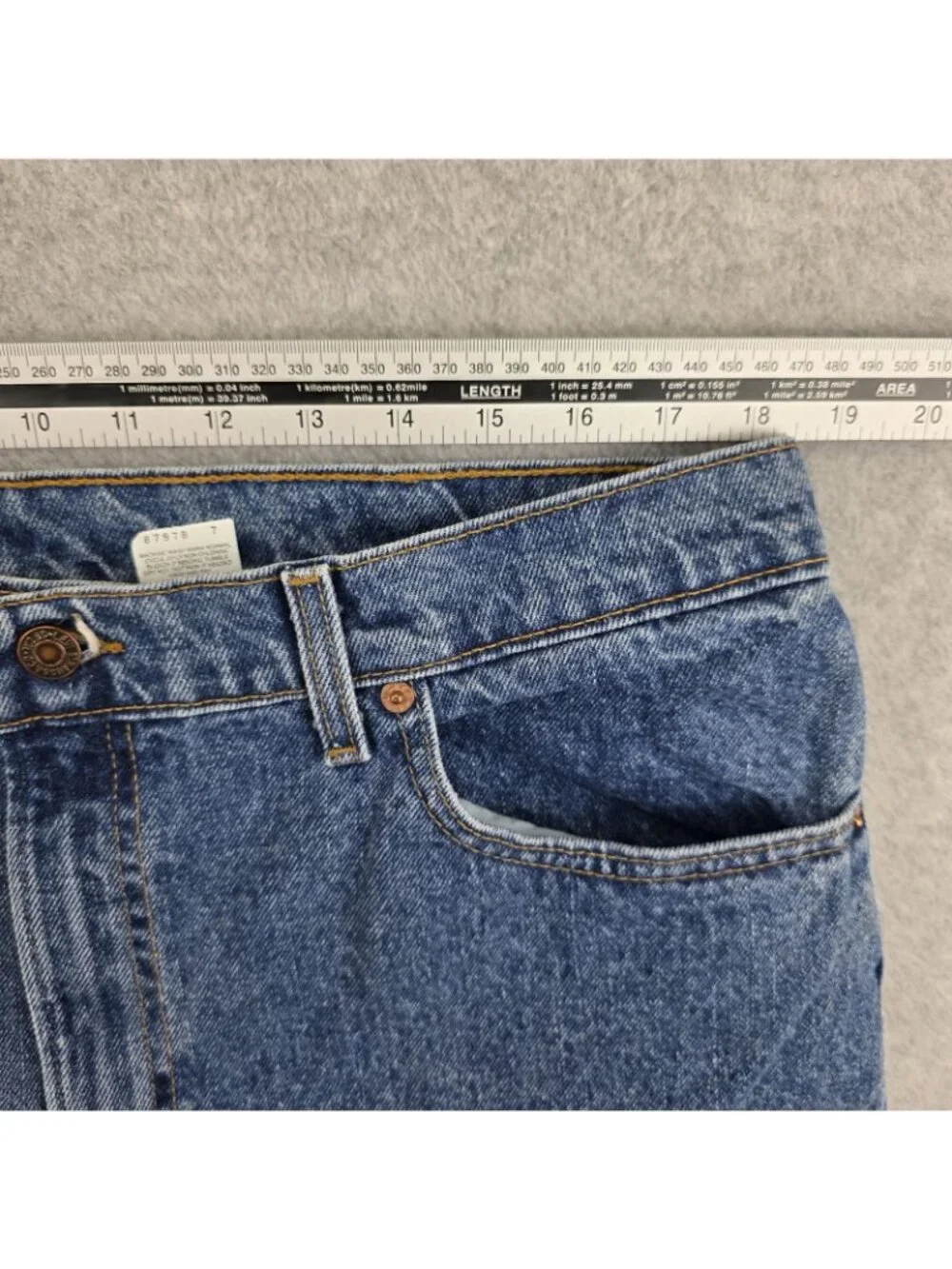 Vintage Levi's 550 Jeans Mens 40x30 USA 1995 Relaxed Tapered Blue Denim